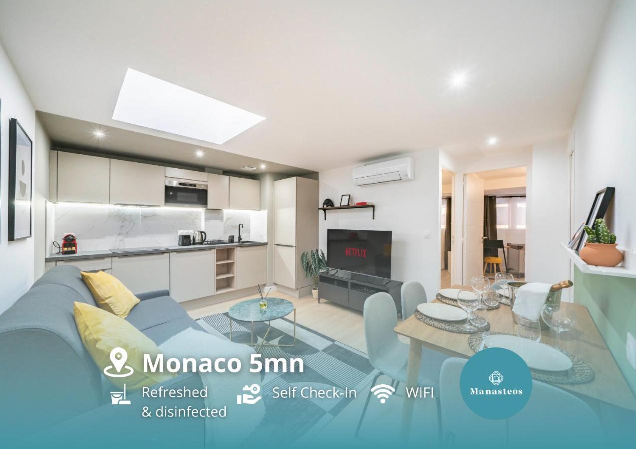 5Mn A Pied Monaco - Hypercentre - Aq Lejlighed Beausoleil Eksteriør billede